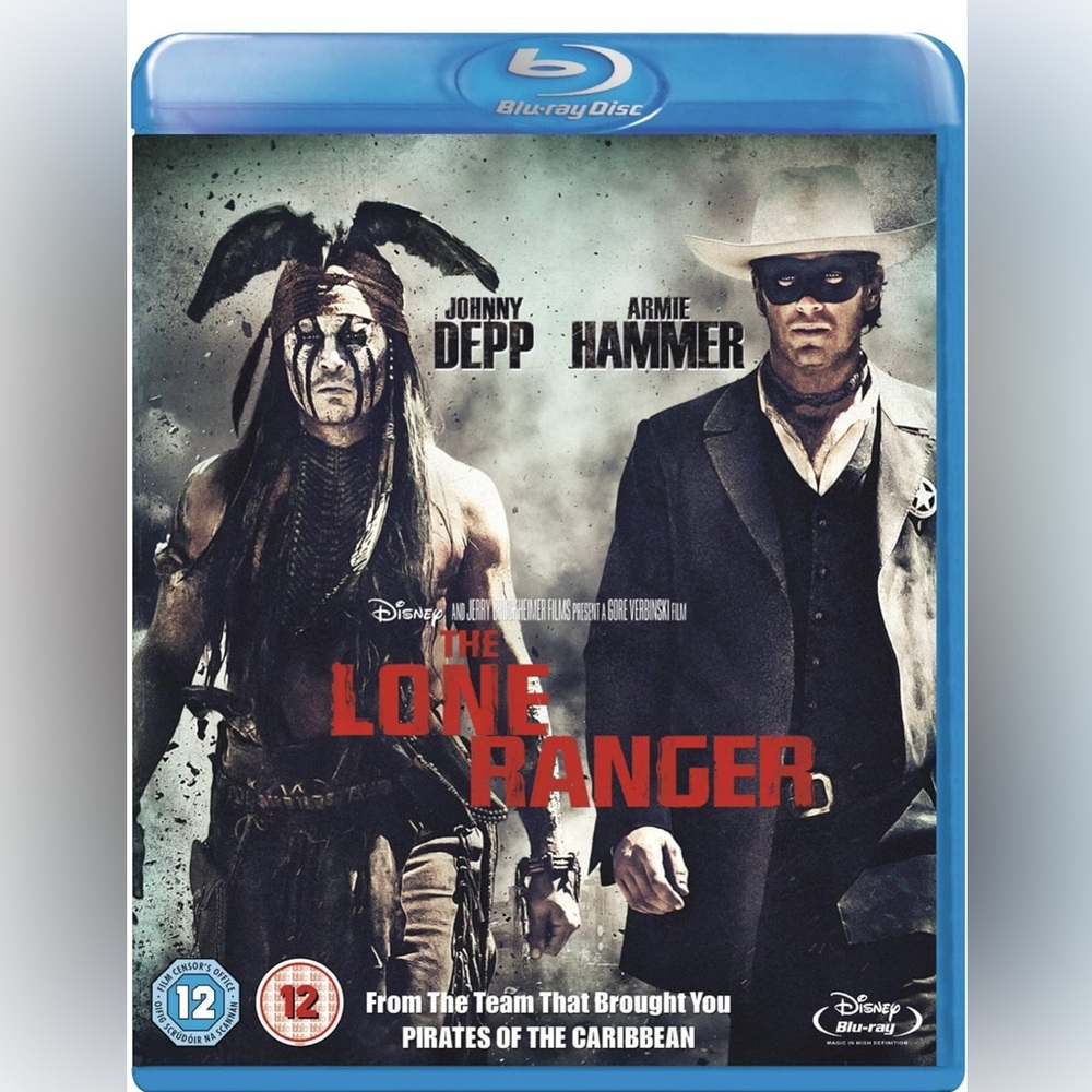 The Lone Ranger Blu-ray Disc